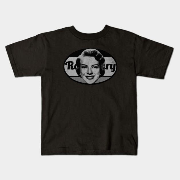 Rosemary Clooney Vintage BW Kids T-Shirt by CTShirts